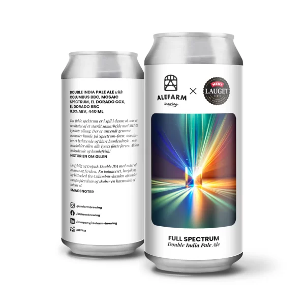 Alefarm Brewing (DK) x Meny Lauget (DK) - Full Spectrum 8,0%