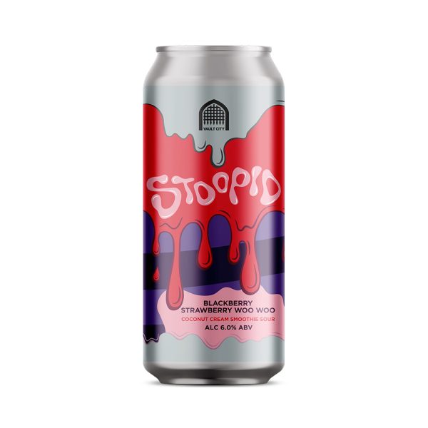 Vault City (SCO) - STOOPID: Blackberry Strawberry Woo Woo 6,0%