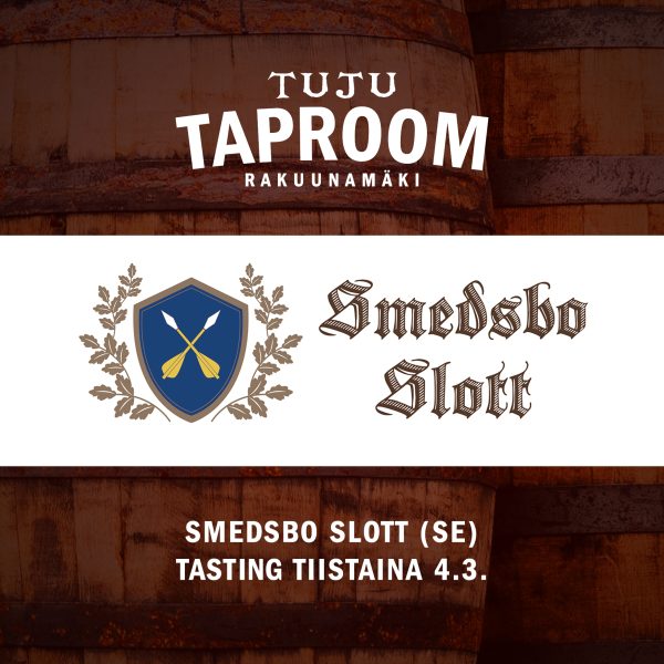 Pääsylippu: Smedsbo Slott -tasting 4.3.2025 klo 18:00